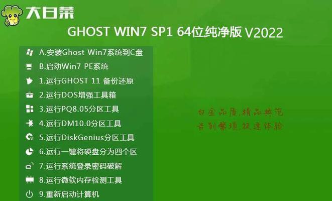 用大白菜U盘进BIOS的教程（教你如何利用大白菜U盘进入计算机的BIOS设置）